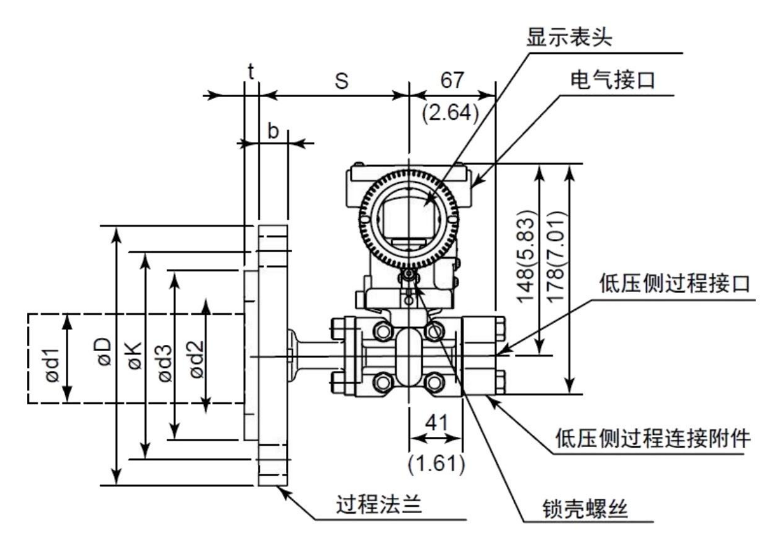 KPC76 型智能差压变送器 KPC76 型智能差压变送器